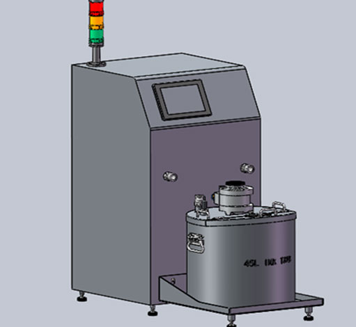 Soft concave coating ink transfer unit